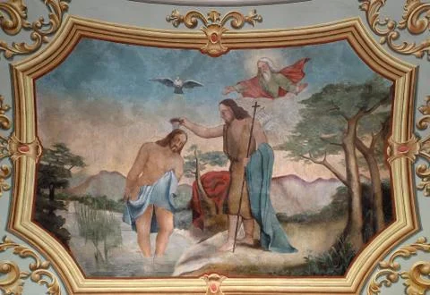 Baptism of the Lord Stock Photos