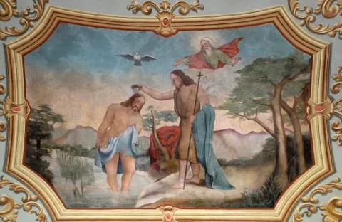 Baptism of the Lord Stock Photos