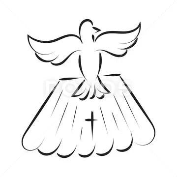 Baptism symbol Sacraments of Catholic Church Eucharist ~ Clip Art ...