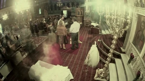 Baptism time lapse Stock Footage 44799482