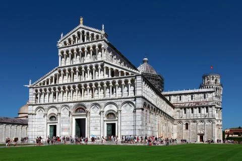 Baptistery of Pisa a Stock Photos