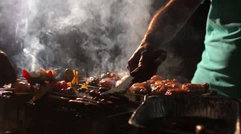 Bar-b-q Stock Footage