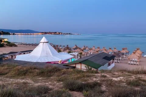 Bar on the beach Stock-Fotos
