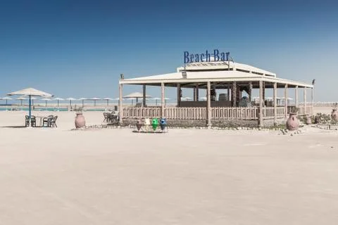 Bar on the beach Stock Photos