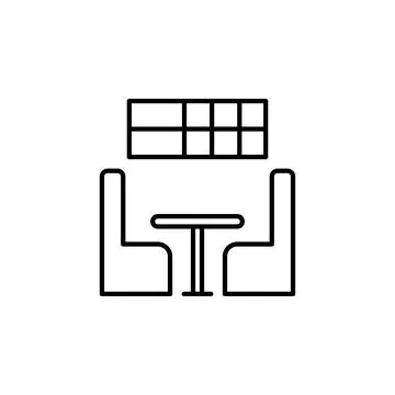 Bar bowling icon. Simple line, outline vector elements of prize icons for ui and Stock Illustration