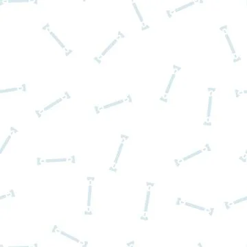 Bar chain glyph vector seamless pattern Illustrazione stock