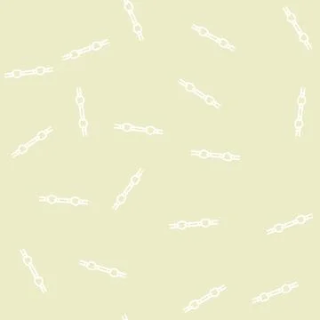 Bar chain line seamless pattern Stock Illustration