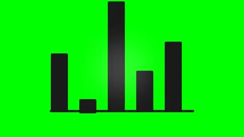 Bar chart animation growing and changing data metrics Stock-Footage 346422599