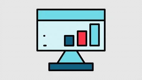 Bar Chart Stock Footage 291407333