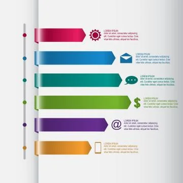 Bar Chart Graph Diagram Statistical Horizontal Infographic Illustration Stock Illustration
