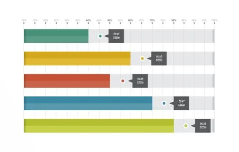 Bar Chart Graph Diagram Statistical Business Infographic Illustration Stock Illustration