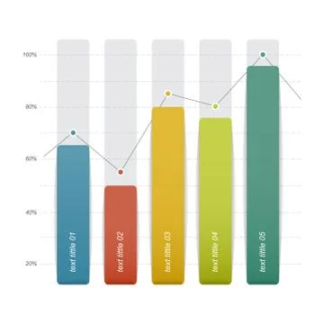Bar Chart Graph Diagram Statistical Business Infographic Illustration Stock Illustration