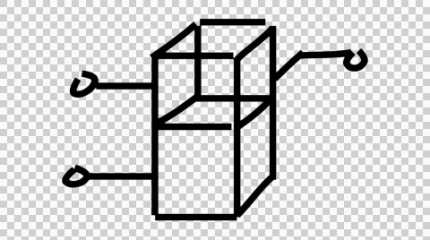 Bar Chart graph line drawing illustration animation with transparent background Stock Footage 43682947