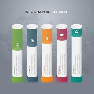 Bar Chart Graph Steps Diagram Statistical Business Infographic Illustration 스톡 일러스트