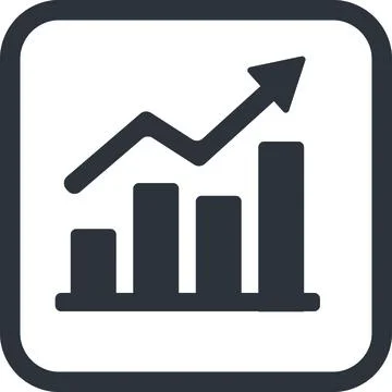 Bar Chart Growth Stock Illustration