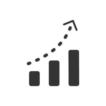 Bar Chart Icon Stock Illustration