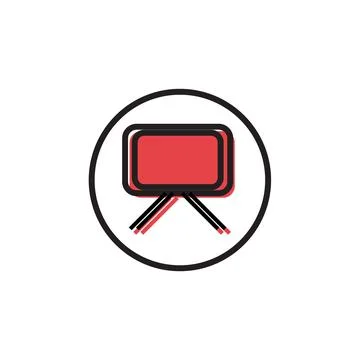 Bar chart icon Illustrazione stock