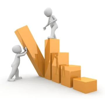 Bar chart Stock Illustration