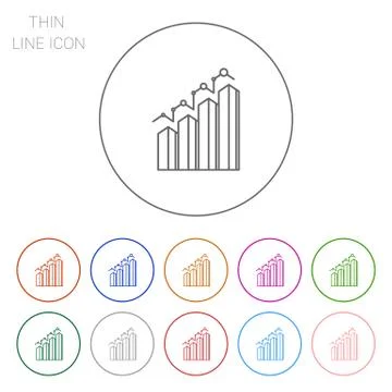 Bar chart Stock Illustration