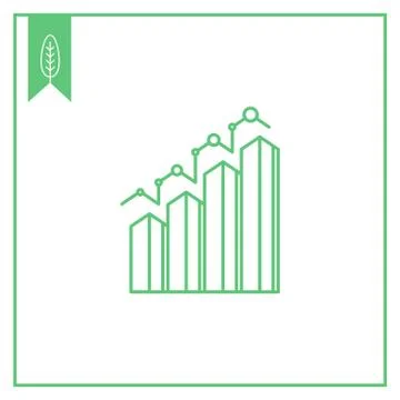 Bar chart Stock-Illustration