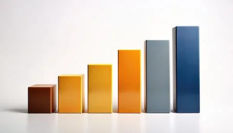 Bar chart or bar graph is a chart or graph that presents categorical data w.. Stock Photos