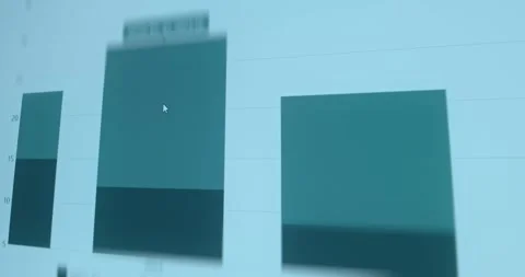 Bar chart with stacked bars Stock Footage 321756177
