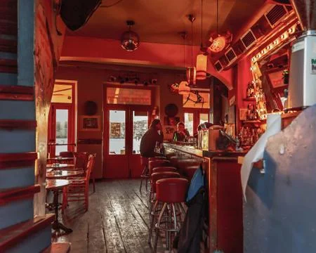 Bar Chat. Stock Photos