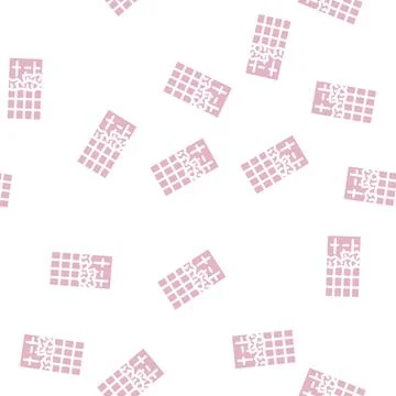 Bar chocolate glyph vector seamless pattern Stock Illustration