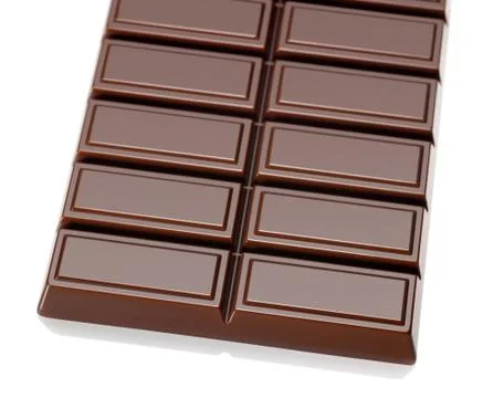 Bar of chocolate Stock Photos