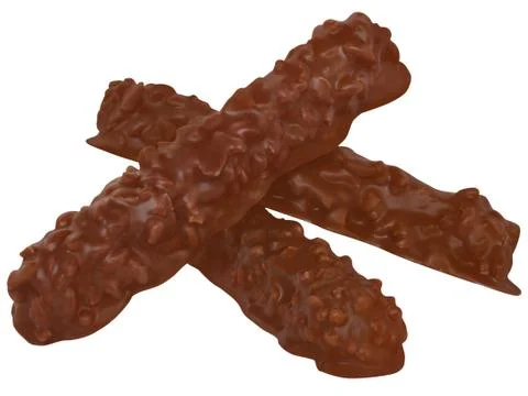 Bar of chocolate Stock Photos