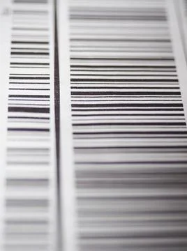 Bar code Detail of a bar code label for product identification Copyright: ... Stock-Fotos