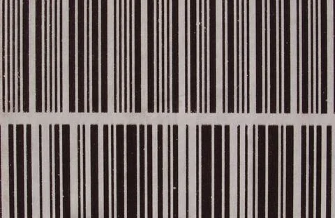 Bar code Detail of a bar code label for product identification Copyright: ... Foto stock
