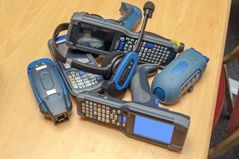 Bar Code Equipment Foto stock