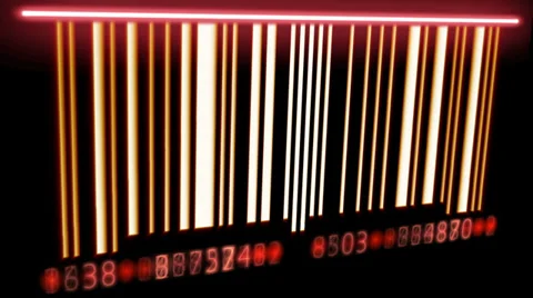 Bar Code Stock Footage 38127705
