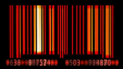 Bar Code Stock Footage 38137153