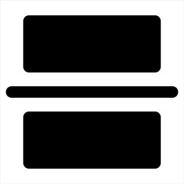 Bar code glyph icon vector illustration isolated on white background イラスト素材