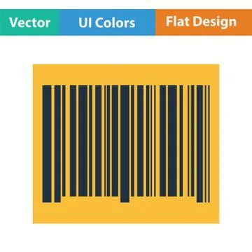 Bar code icon Stock-Illustration
