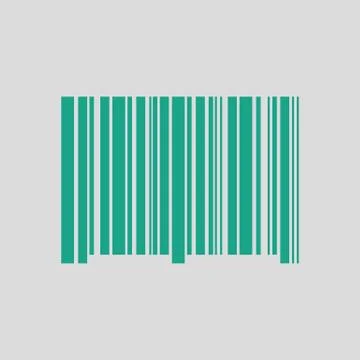 Bar code icon Stock-Illustration