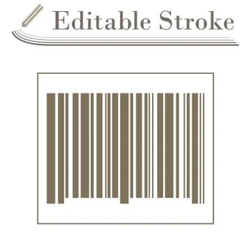 Bar Code Icon Stockillustratie