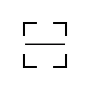 Bar code Icon Illustrazione stock