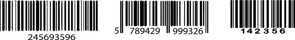 Bar code icon isolated on background Stock Illustration