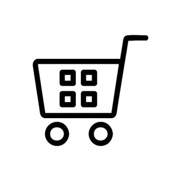 The bar code is an icon vector. Isolated contour symbol illustration Stock Illustration