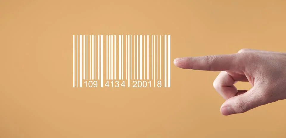Bar Code Identity Marketing Data Encryption Concept Stock Photos