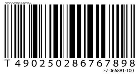 BAR CODE Stock-Illustration