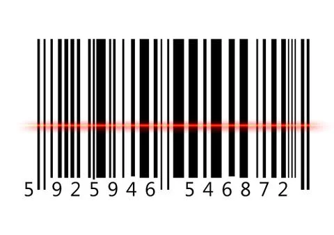 Bar Code Illustrazione stock