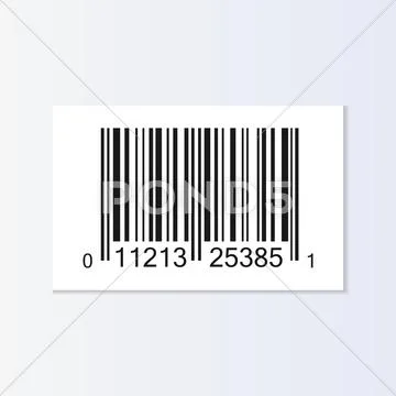 Bar code illustration Stock Illustration