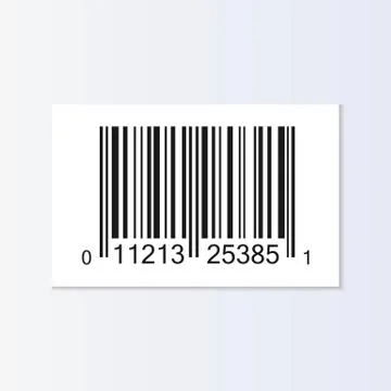 Bar code illustration Stock Illustration