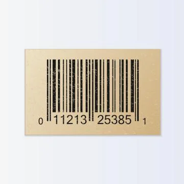 Bar code illustration Stock Illustration