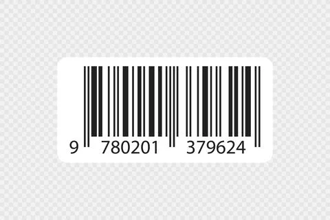 Bar code illustration. Scan sticker icon. Product number concept for your d.. Stock Illustration