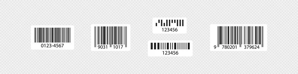 Bar code illustration. Scan sticker icon. Product number concept for your d.. Stock Illustration